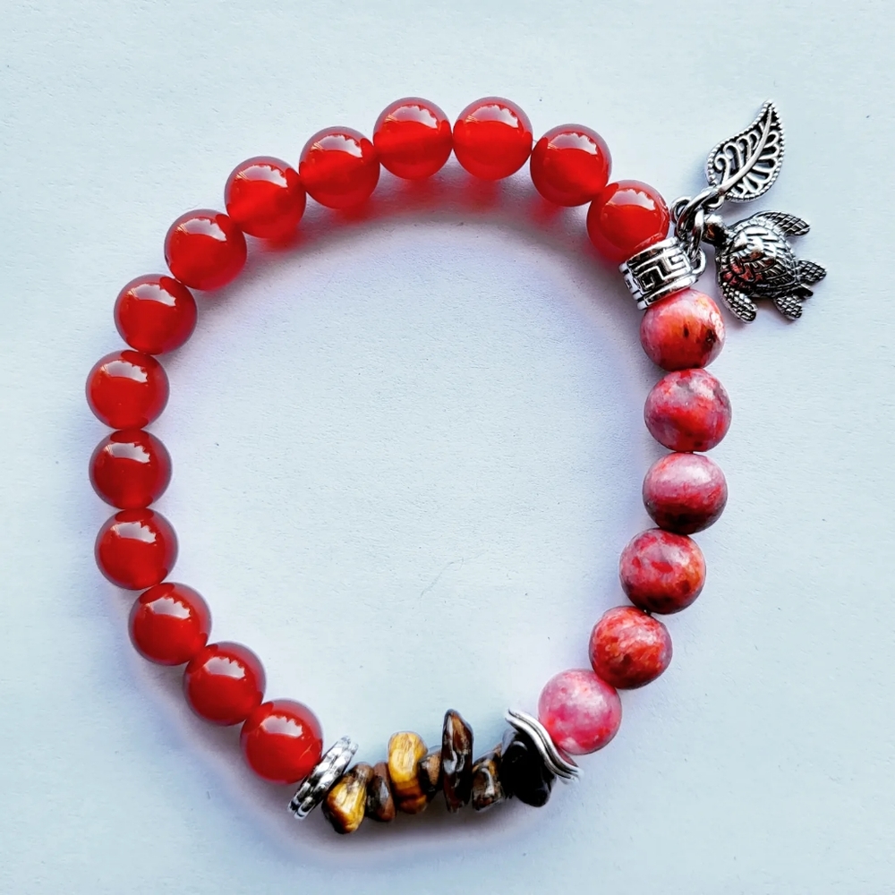 Elastic crystal bracelet